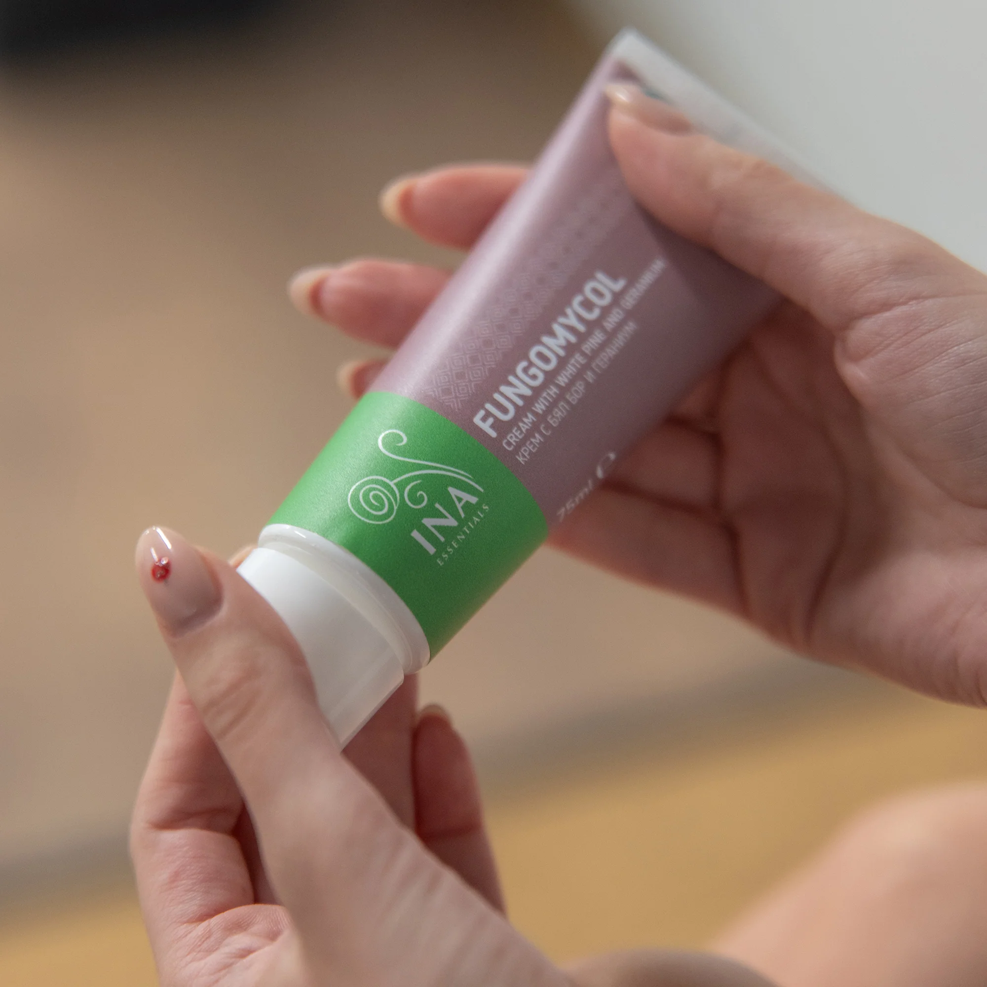 2 in 1 Cream for Nail fungus and dry, cracked skin - with White pine, Urea and Geranium - Image 7