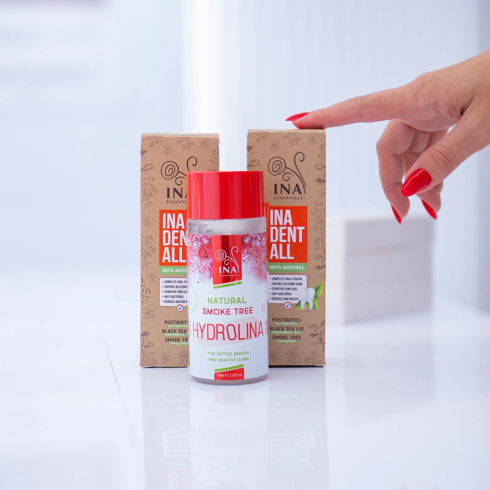 Buy 3 Ina Dent-All Toothpastes, Get 1 Smoke Tree Mouthwash for Free - Image 10