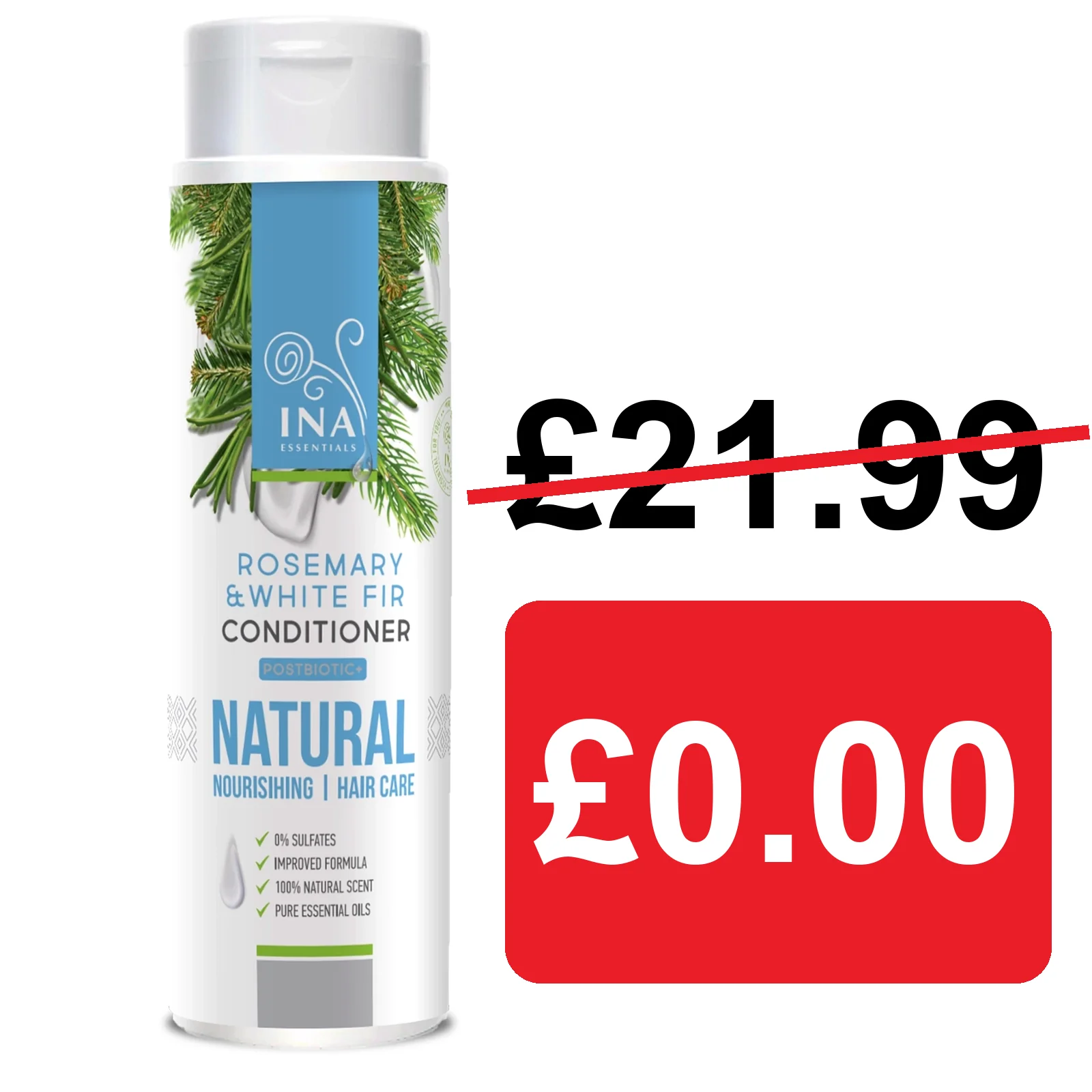 + Gift Natural Hair Conditioner with Rosemary oil