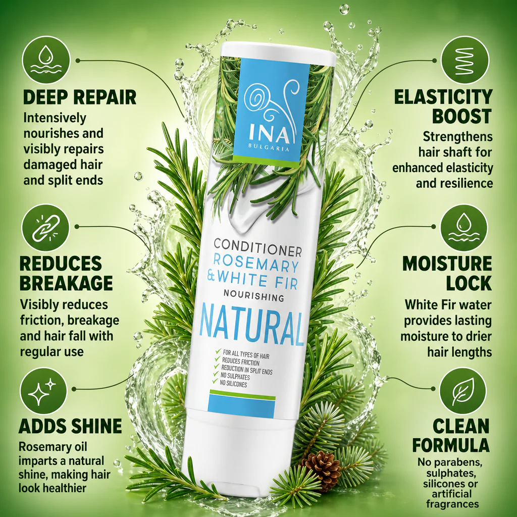 + Gift Natural Hair Conditioner with Rosemary oil and White Fir - Image 2