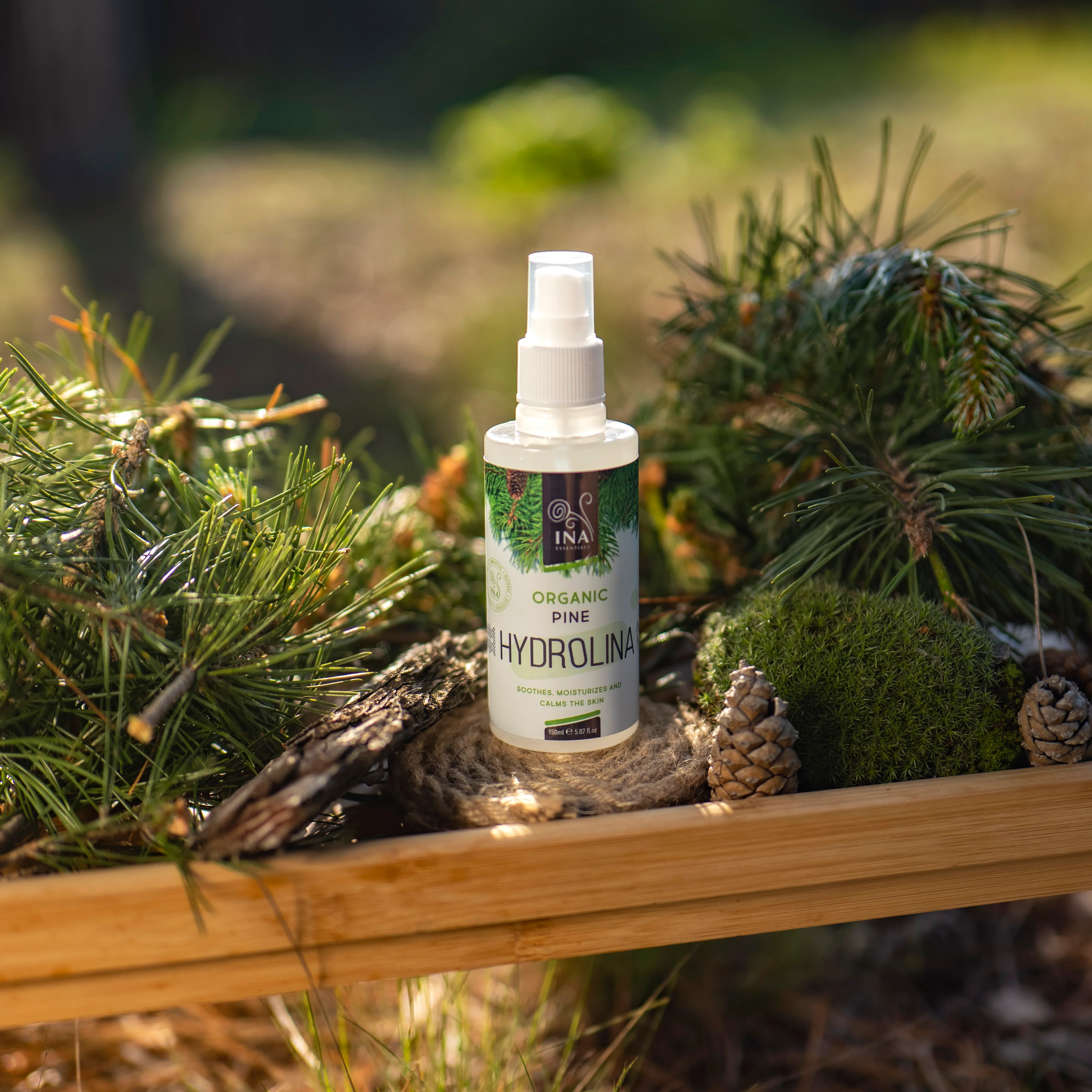 Organic White Pine Water - Hydrolina - Spray for skin Fungus and smelly feet - Image 7