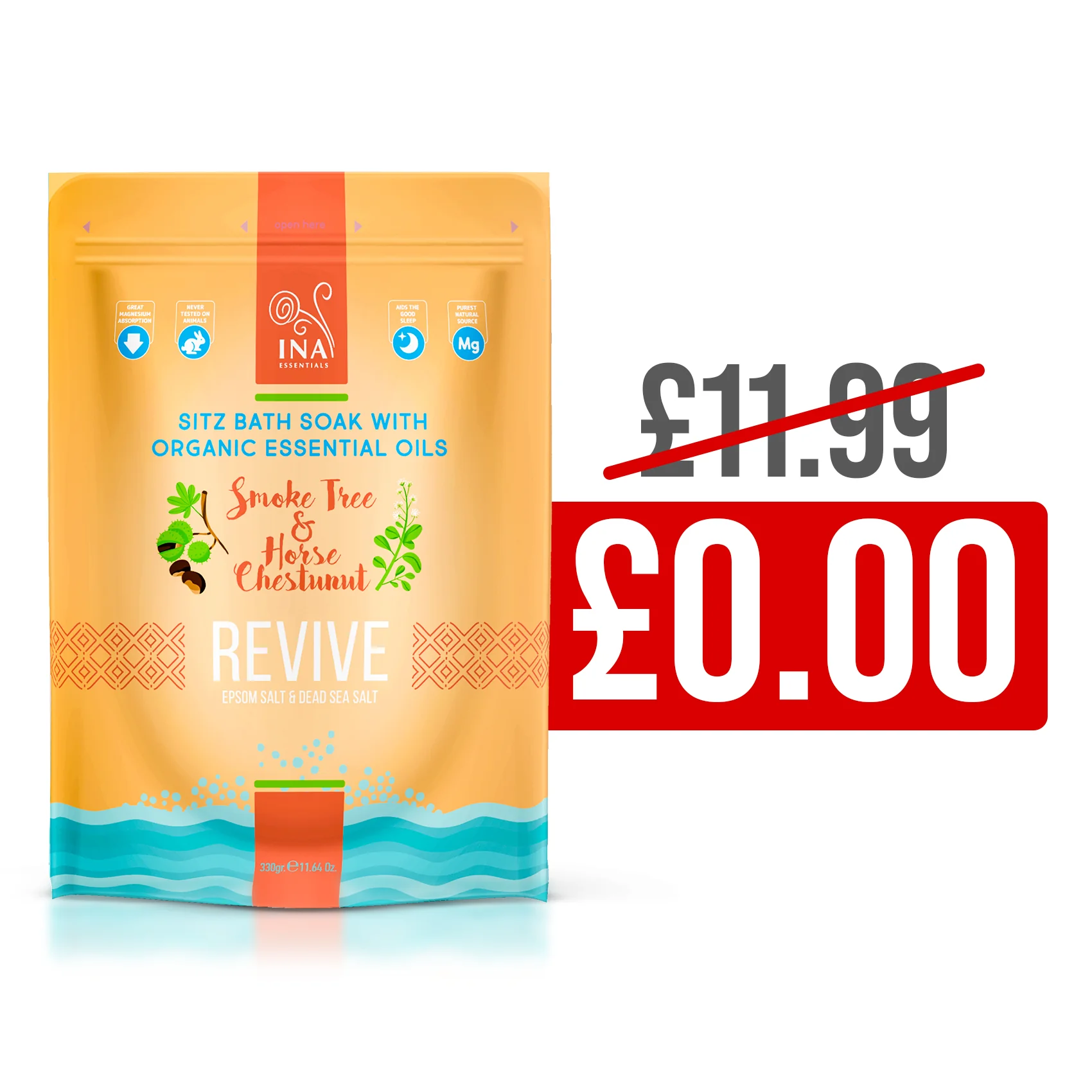 + Gift Revive - Bathing salt with Smoke Tree and Horse Chestnut for Varicose and Postpartum care - Image 4