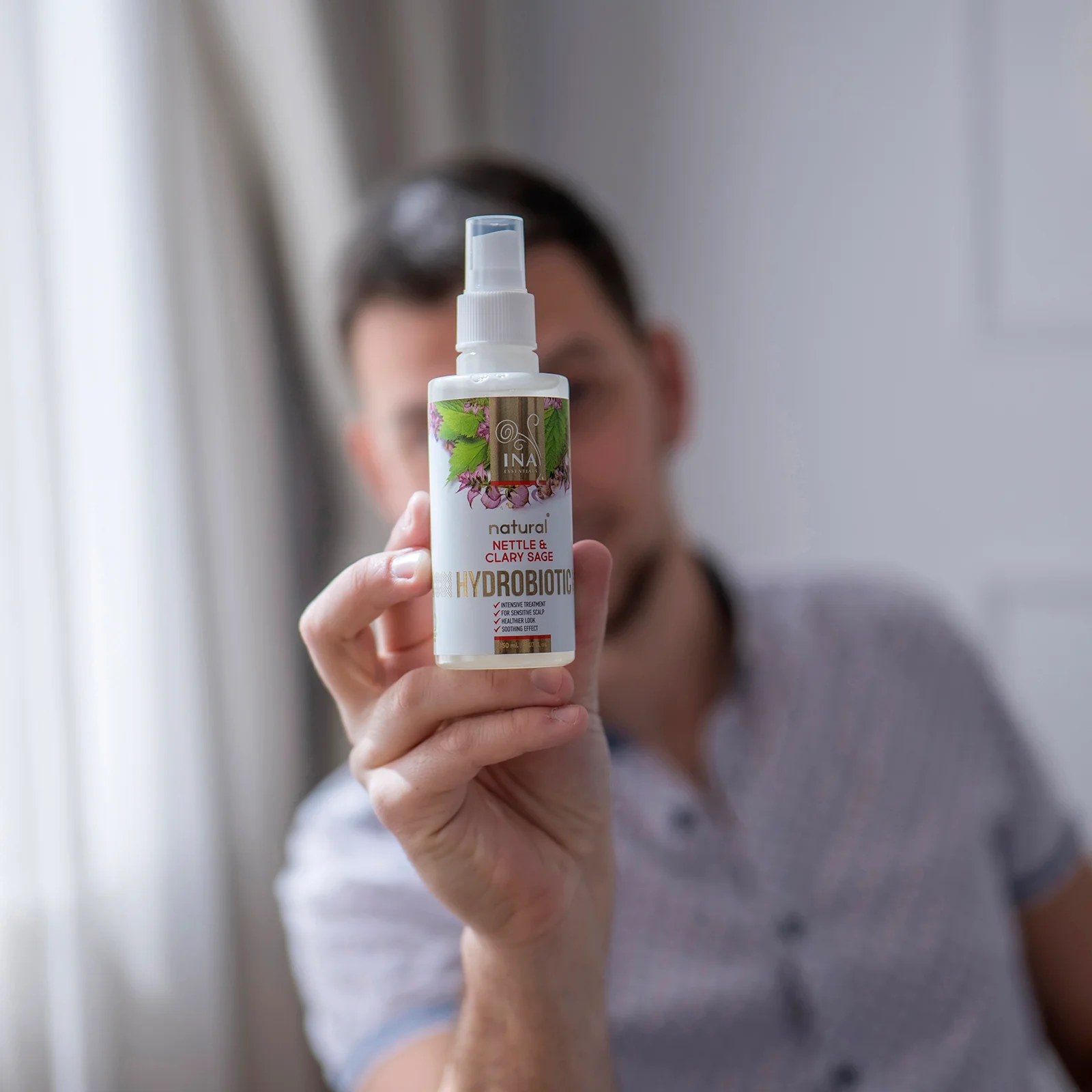 Hydrobiotic - Nettle & Clary Sage - intensive care for Hair loss, Dandruff, and Sensitive scalp - Image 6