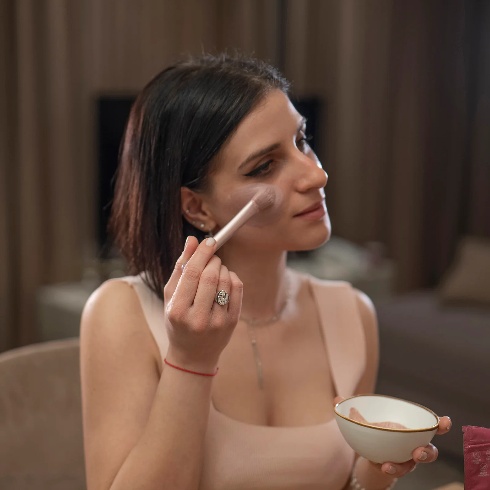Face Mask - Rose Maskina - intensive care for Mature and Dry skin - Image 4